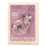 Argentina 823 Gj 1459 Variedades Raras San Martín De Tours