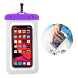 Bolsa Funda Estanco Sumergible Celular Ideal Selfie En Agua