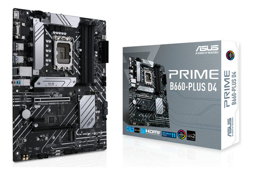 Tarjeta Madre Asus B660 Intel, Prime B660-plus D4, Lga 1700,