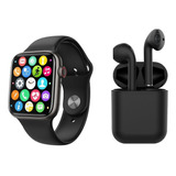 Smart Watch Llamada Bluetooth + Audifonos Inalambricos I12