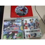 Kit Fifa 13 E Pes 11 Mídia Física Original Playstation 3 Ps3