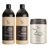 Ztox Zap Óleo Macadâmia Shampoo Condicionador Mega Repair