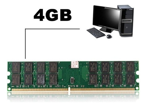 4 Gb Ddr2 800 Mhz 240 Pines Pc De Escritorio Dimm De Memoria