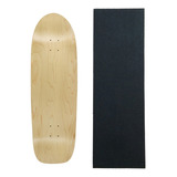 Skate Old School Moose Deck 10  X 33  Natural + Lija