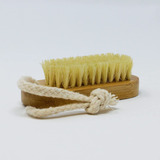 Grip Clean | Cepillo Exfoliante De Uñas De Bambú Natural  Ce