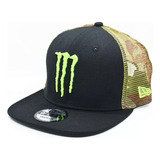 Jockey Monster Energy Gorra Snapback Camo Malla