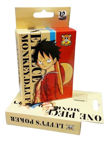 Una Caja Con Cartas Naipe Ingles De Anime 