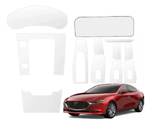 Kit Ppf Premium Transparente Consola Puertas Mazda 3 2024