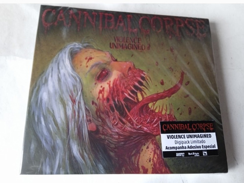 Cd Cannibal Corpse - Violence Unimagined, Lacrado - C/adesiv