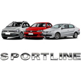 Emblema Sportline Para: Vw Gol Fox Golf Polo Parati Saveiro