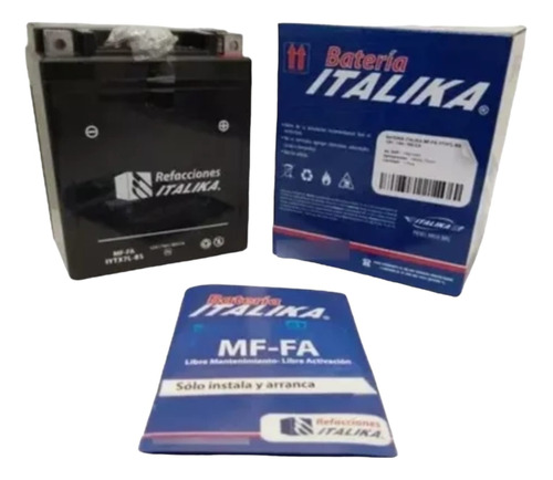 Bateria Italika Mf-fa Iytx7l-bs Italika Dm150 F06010053
