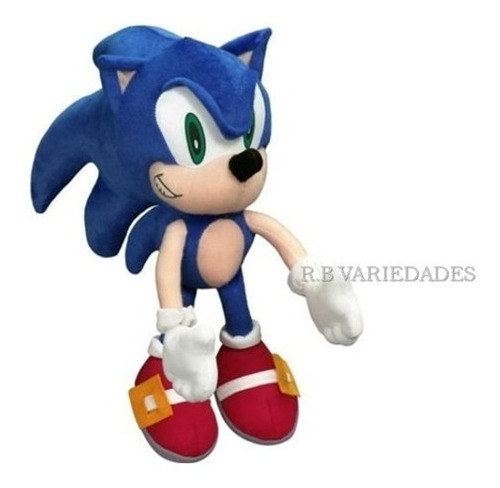 Boneco Sonic De Pelúcia Ouriço Fofinho 2020 Frete Gratis