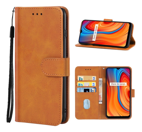 Funda Pu Para Oppo Realme C3