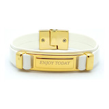 Pulseira Feminina - Metais Banhados A Ouro - Enjoy Today