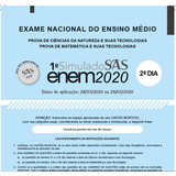 Simulado Enem Sas - Pdf  (2018, 2019 E 2020) Com Resoluções 