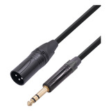 Cable De Audio De 6,35 Mm A Conector Xlr De 6,35 Mm (1/4 Pul