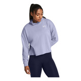 Polerón Ua Rival Terry Para Mujer Morado Under Armour