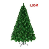 Árvore De Natal Pinheiro Verde Linha Luxo 1,50m 260 Galhos