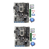 2 Placas Base B75 Eth Mining 12 Pcie A Usb Lga1155 Con G5