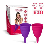 Coletor Menstrual Interno Fleurity Tipo 3 28ml -2-unidades