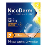 Nicoderm Cq Parches Nicotina Etapa 2 Dejar De Fumar 14 Pzs