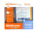 Kit Avene Mat Perfect Con Color Y Mascarilla Aoxitive