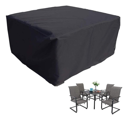 Ucare Funda Rectangular Impermeable 210d Para Mesa De Patio,