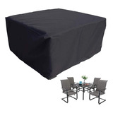 Ucare Funda Rectangular Impermeable 210d Para Mesa De Patio,