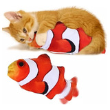 Juguete Interactivo Gatos Gatitos Nemo Pez Catnip Usb New