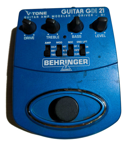 Pedal Behringer V-tone Gdi21 - Defeito