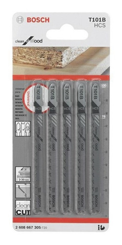 Serra Tico Tico - 5 Pc Madeira T101b [ 2608667305 ] - Bosch