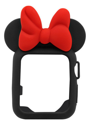 Adecuado For Apple Smart Watch Minnie Funda Protectora De