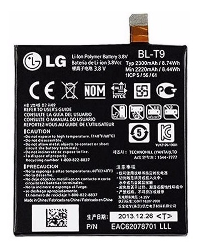 Bateria Bl-t9 LG Nexus 5