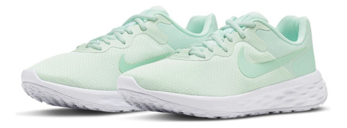 Tenis De Running En Carretera Mujer Nike Revolution 6 Verde