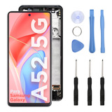 Pantalla Táctil Lcd Para Samsung Galaxy A52 5g Sm-a526 Negro