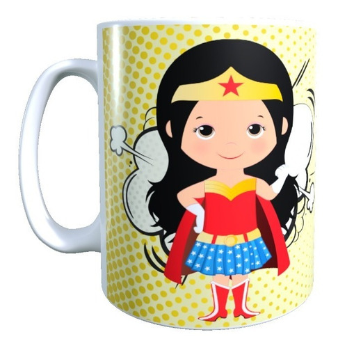 Tazón - Taza Regalo Día De La Madre, Super, Mamá Maravilla