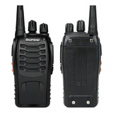 Radio Transmisor 2 Vías Baofeng Bf-888s Negro Bandas De Frecuencia Uhf