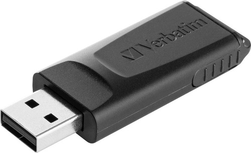 Memoria Usb 16gb Verbatim Slider Negro Full 2.0 Selladas