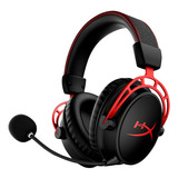 Auriculares Hyperx Cloud Alpha Inalámbricos Red Pc Color Negro