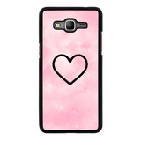 Funda Para Samsung Galaxy Corazon Mujer Tumblr Rosa Nubes