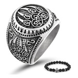 Bavipower Anillo Vikingo De Pata De Oso Celta Para Hombre, .