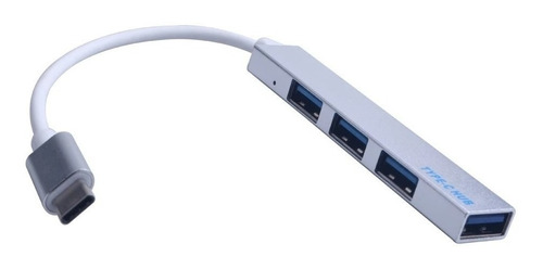 Cabo Otg 4 Portas Tipo C Adaptador Smartphon Macbook Air Pro