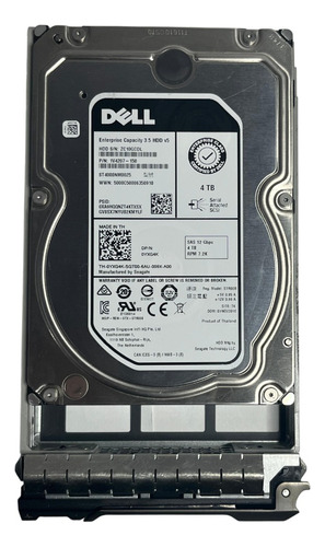 Hd Dell 4tb 7.2k 3,5 Sas 12gb 0yxg4k Yxg4k (com Gaveta) @