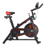 Bicicleta Fija Para Spinning Tm Acero Indoor Hasta 120kg Cts Color Negro