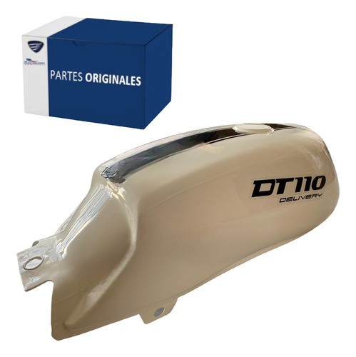 Tanque Combustible Blanco Dt110 Delivery Italika F17010150