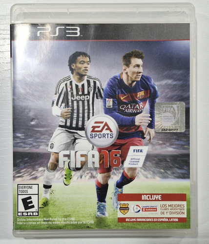 Fifa 16 Para Ps3 - Playstation Juegos - Videogame