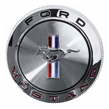 Tapon Gasolina Cromado Emblema Caballo Ford Mustang 66