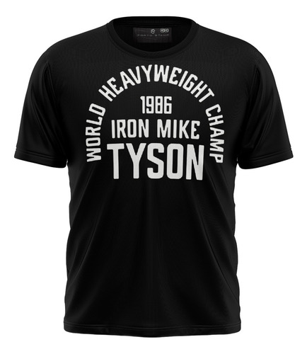 Camiseta Tradicional Lutador Boxe -  Iron Mike Tyson
