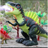 Juguete Tiranosaurio Rex Sonido Lanza Humo Movimiento Vapor 