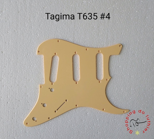 Escudo Guitarra Tagima T635 Creme